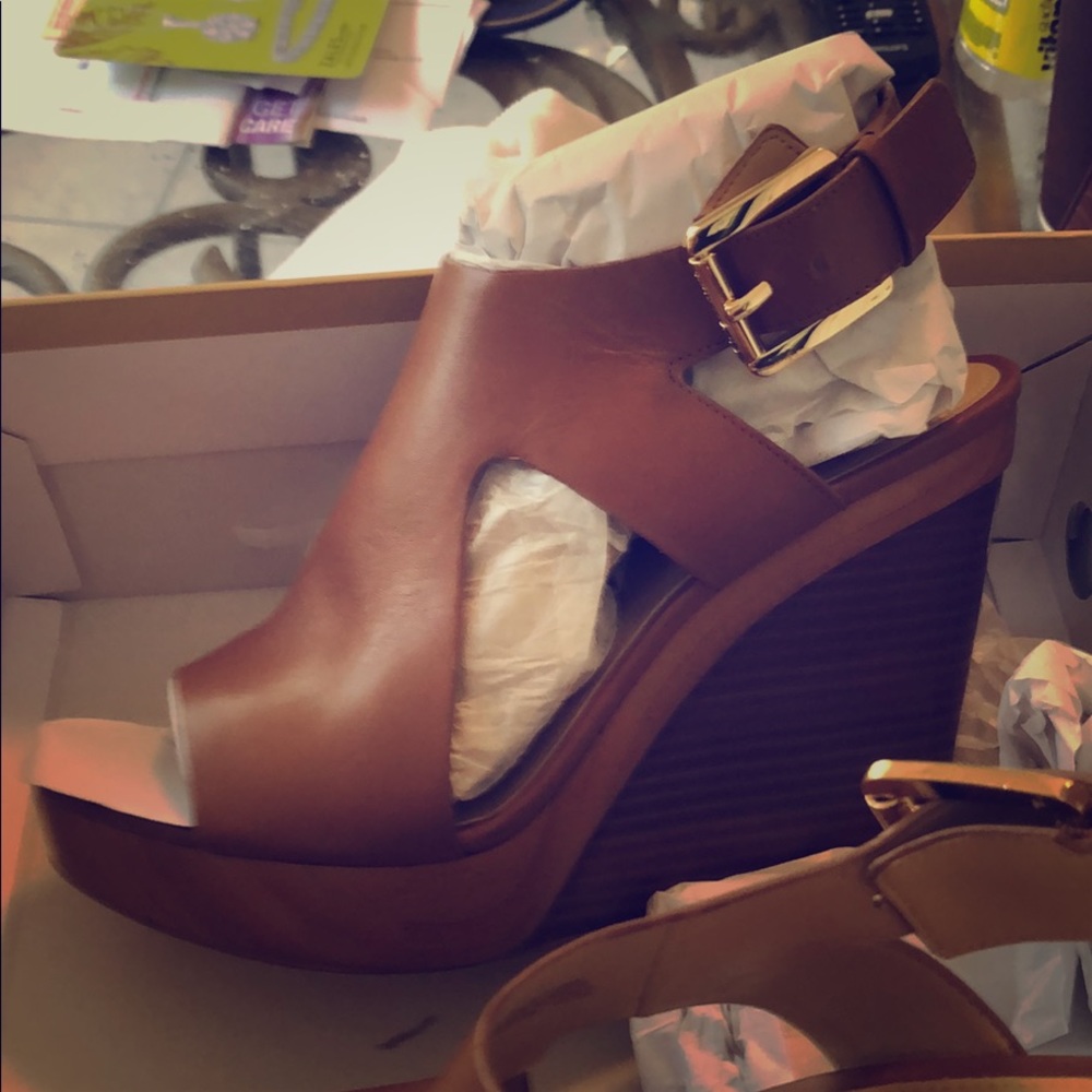 Michael Kors Josephine Wedge Brand New